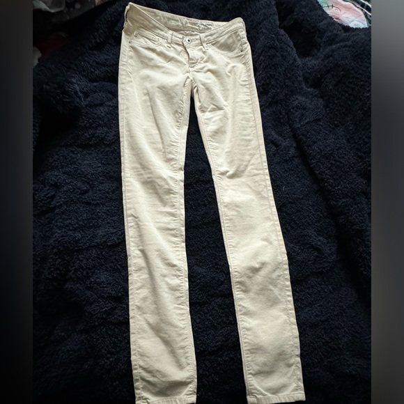 AG Adriano Goldschmied “the legging” white corduroy pants - Picture 6 of 6